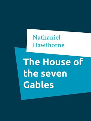 cover image of The House of  the seven Gables